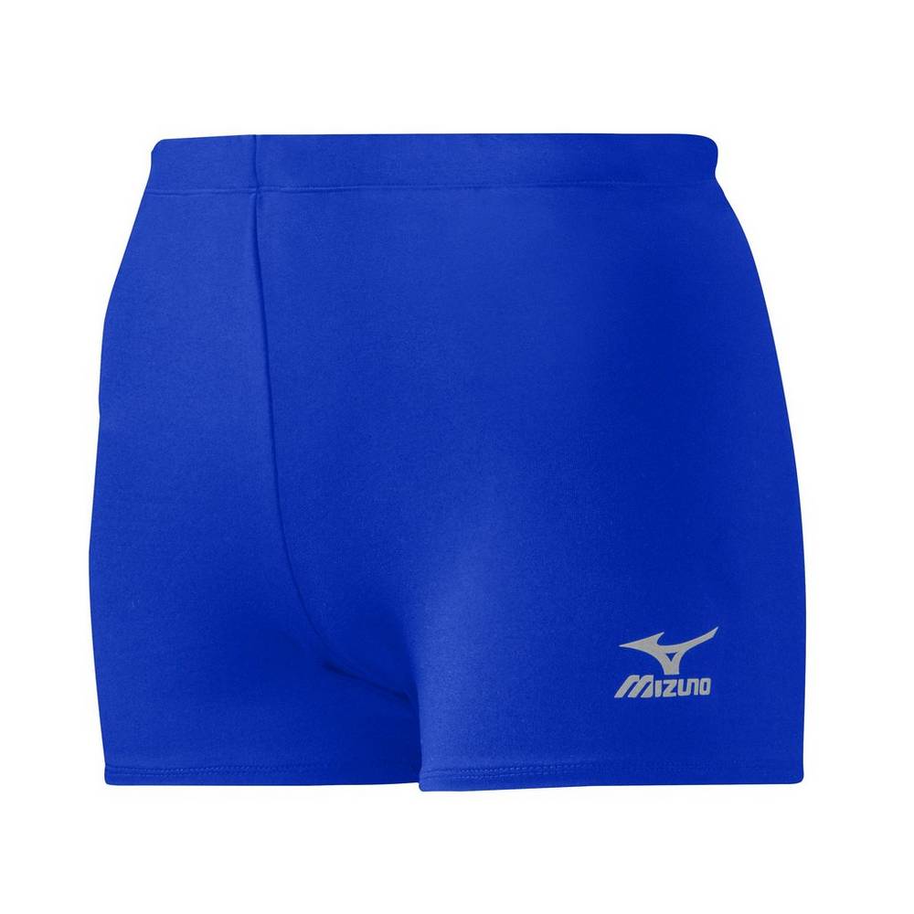 Pantalones Cortos Mizuno Vortex Hybrid Mujer Azul Real Baratas RUNQ-79468